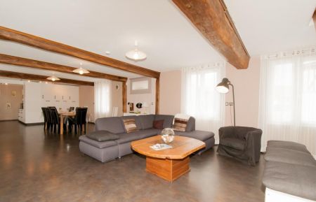 G&icirc;te n&deg;51G435 Maisons-en-Champagne - Marne - le salon avec un petit aper&ccedil;u de la salle &agrave; manger