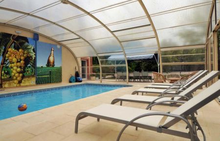 G&icirc;te n&deg;51G448 Moussy - Marne - 51G448 - G&icirc;te de la Loge - Moussy - G&icirc;tes de France Marne piscine couverte, non chauff&eacute;e